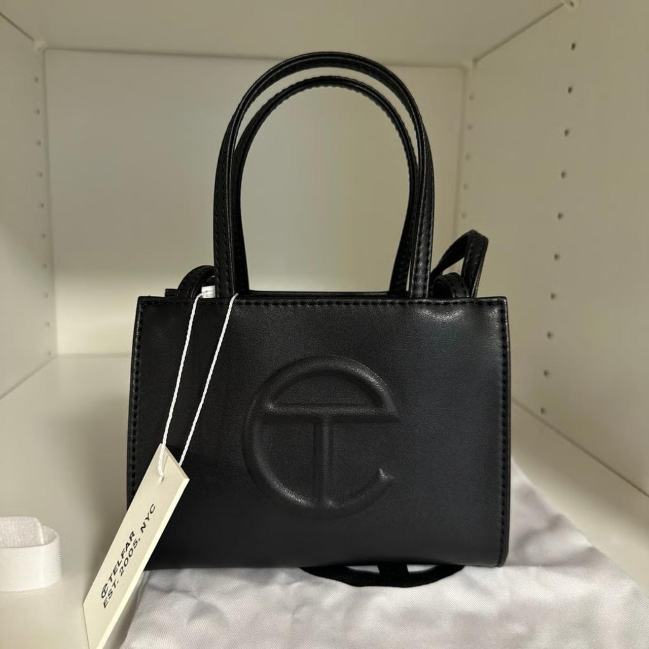 Telfar Small Woman Black Shopping online Bag