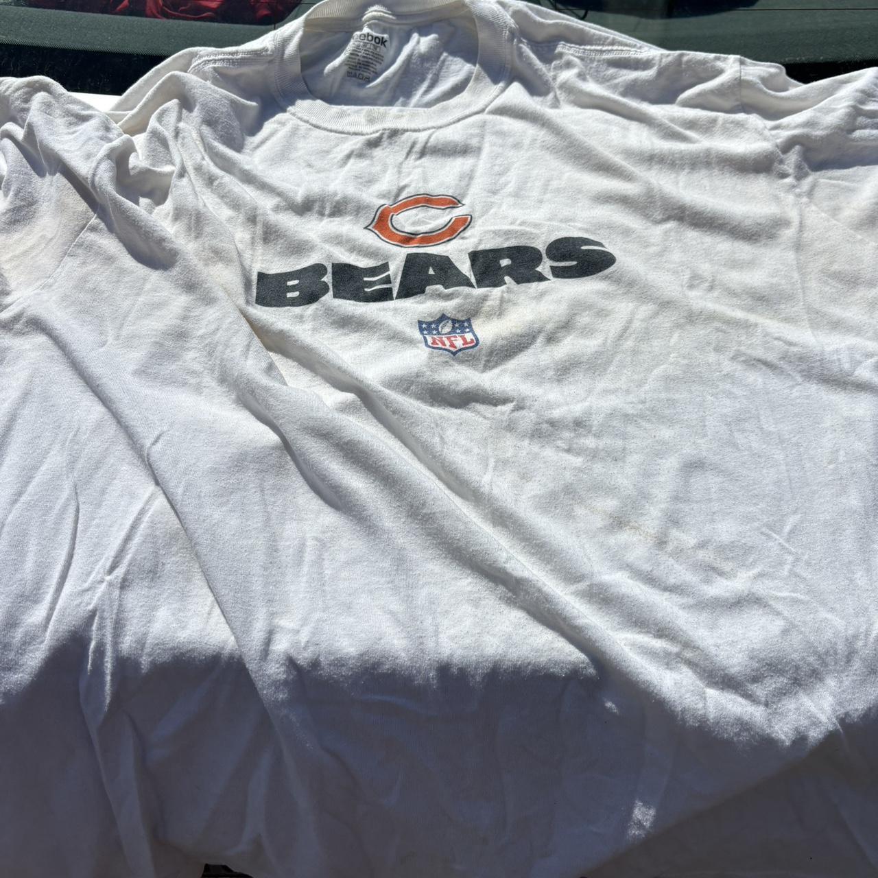 Chicago bears tee,reebok - Depop