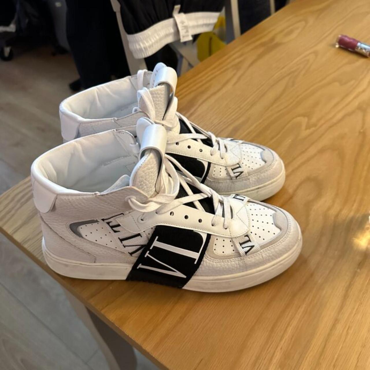 White Valentino Garavani, VL7N mid-top Depop