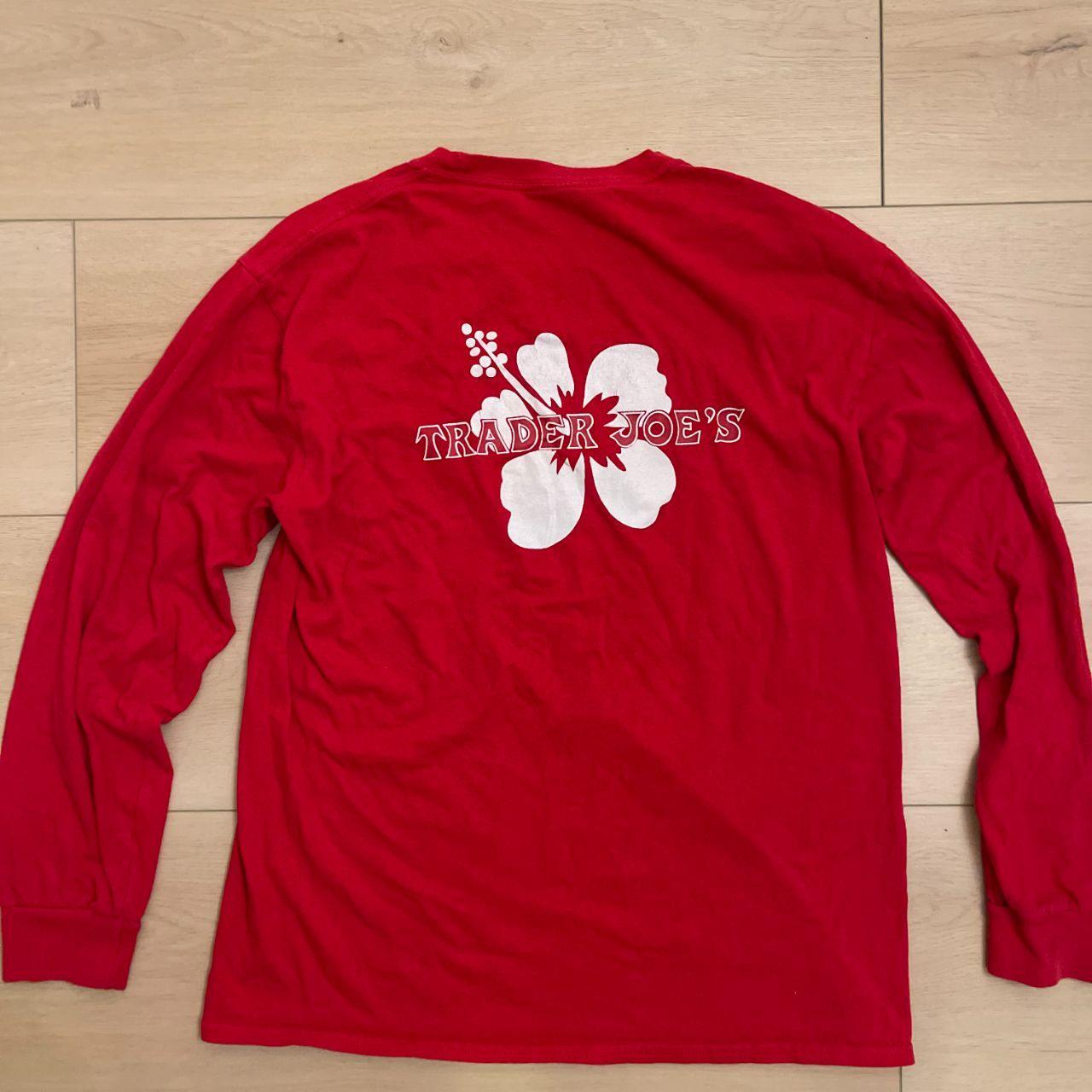 Trader Joe's Men's T-shirt - Red - L – Trader Joe… - image 2