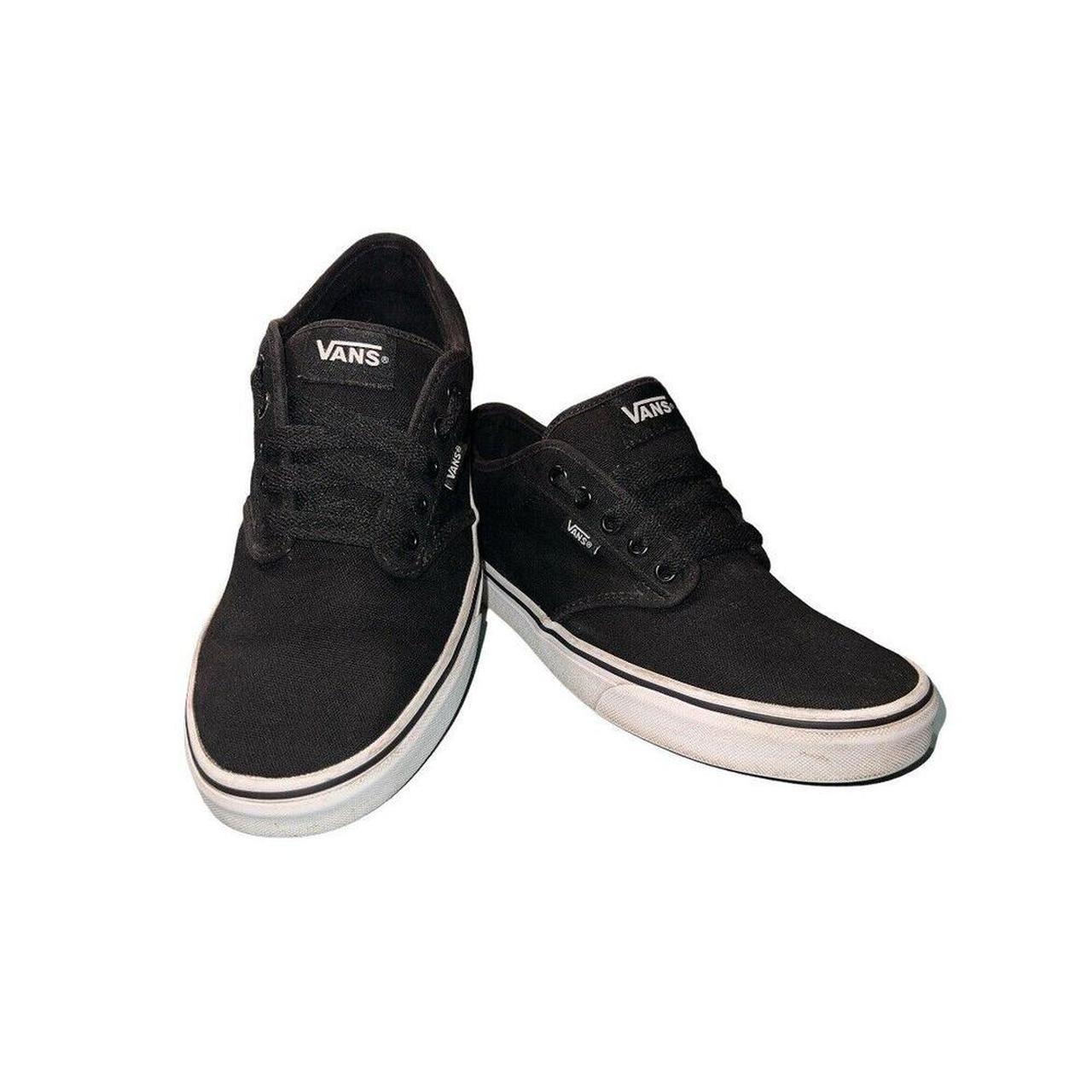 Vans Atwood Low Mens Size 9 Black White Athletic. Depop