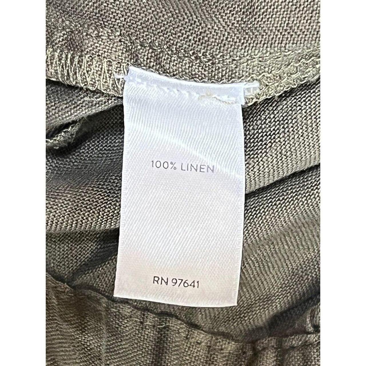 Pure J Jill Pants Womens XSP Taupe Green Linen Pants. Depop