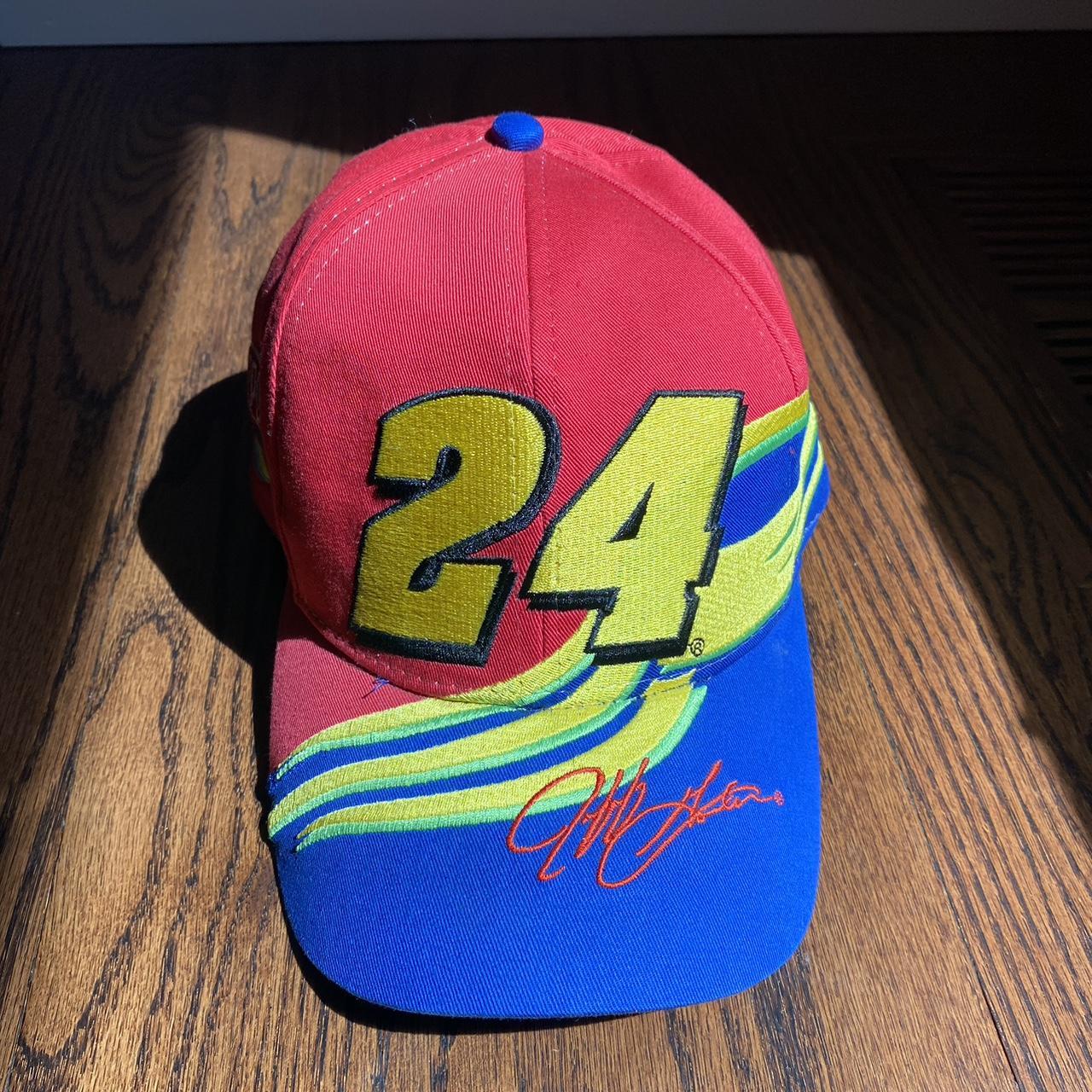 Vintage Jeff Gordon Hat Used: Good Condition other... - Depop