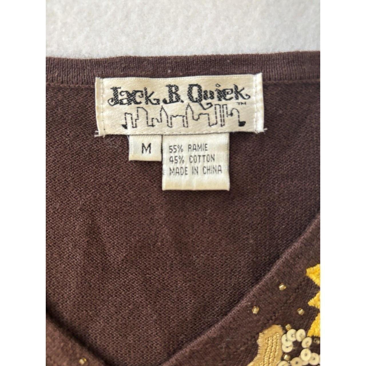 Source Unknown Women's Sweater - Brown - M – Vint… - image 8