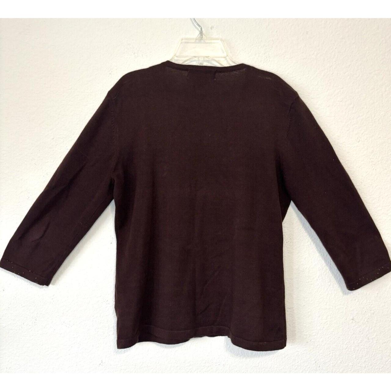 Source Unknown Women's Sweater - Brown - M – Vint… - image 2
