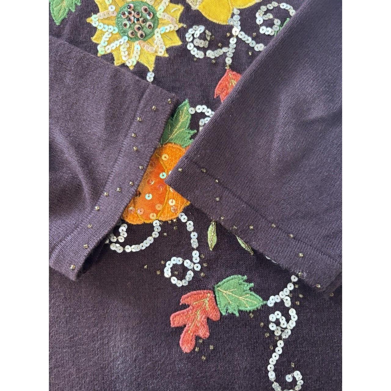 Source Unknown Women's Sweater - Brown - M – Vint… - image 3