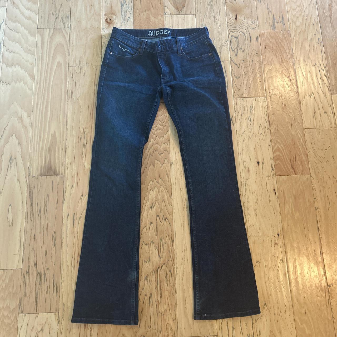 Kimes jeans style Audrey size 8/34 . Light wear in... - Depop