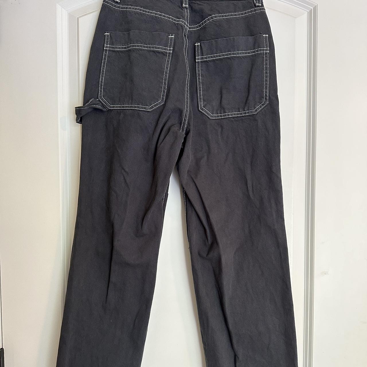 口コミ・レビューで人気商品を探そう Carpenter Boyfriend Cargo Black PacSun Pants Depop | size ルアー・フライ
