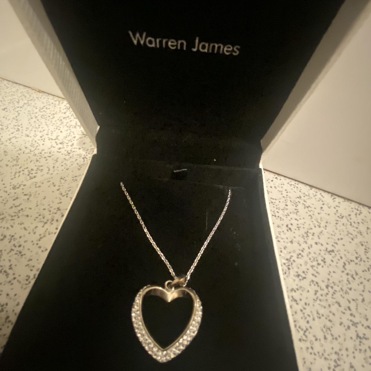 Heart Clearance Swarovski Heart Necklace Warren James Warren