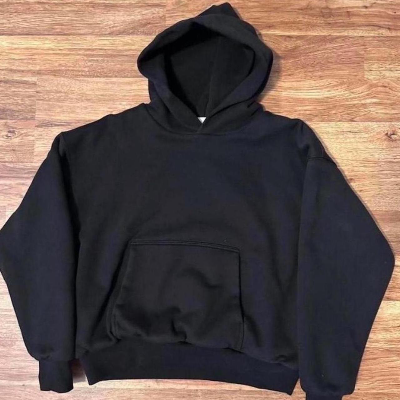 BLACK Zicmade Double Layer Hoodie Cropped to the... - Depop