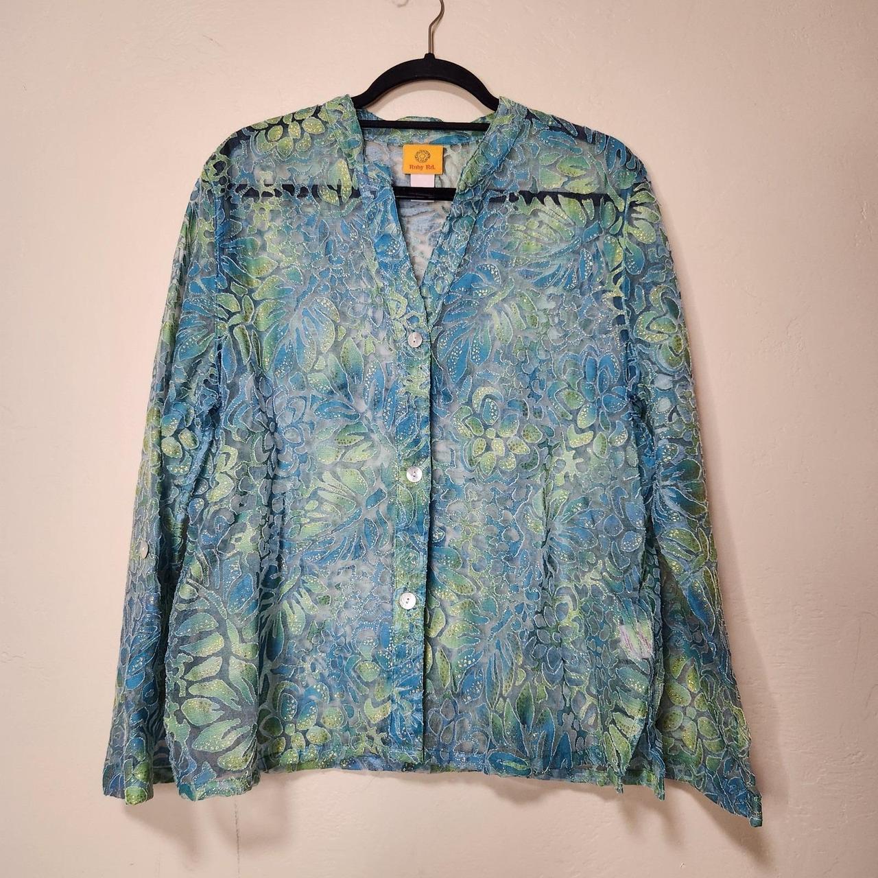 Ruby Rd. Women's Shirt - Multi - 16 – Ruby Rd Top… - image 2