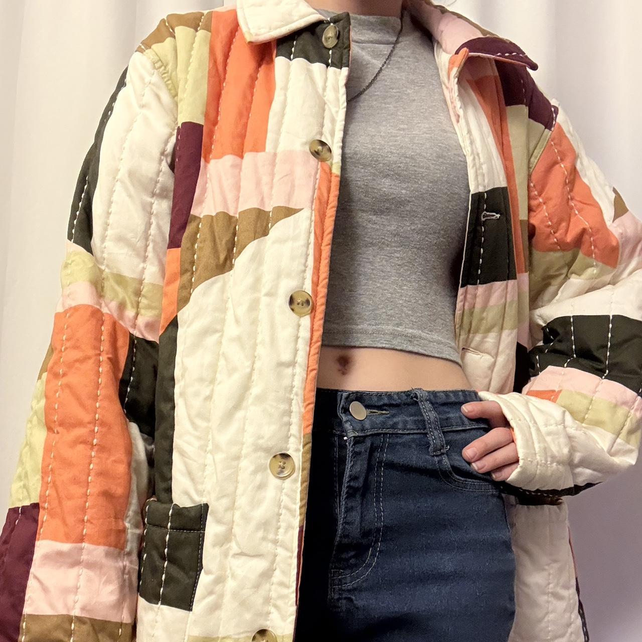 Target Women's Jacket - Multi - M – patchwork qui… - image 1