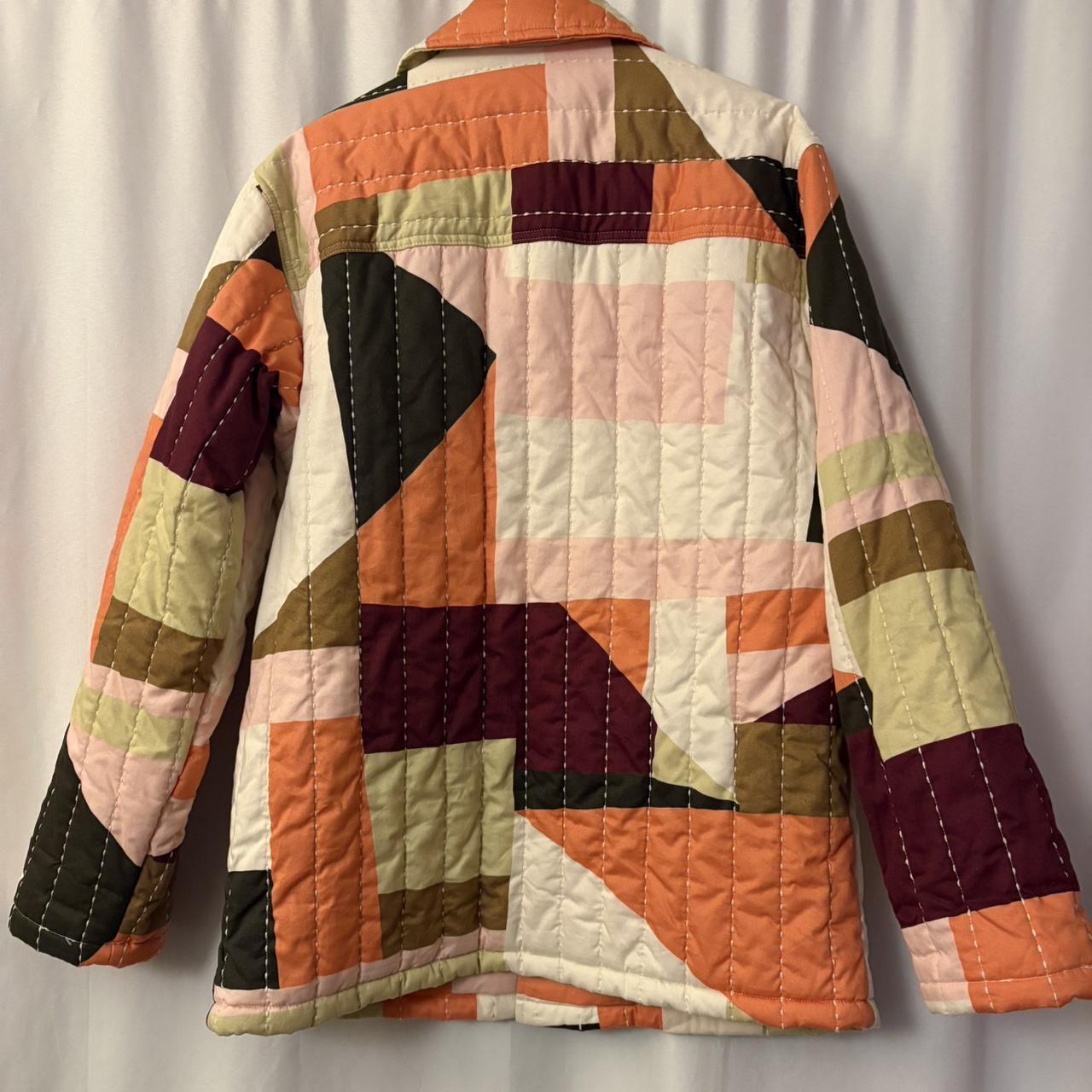 Target Women's Jacket - Multi - M – patchwork qui… - image 3