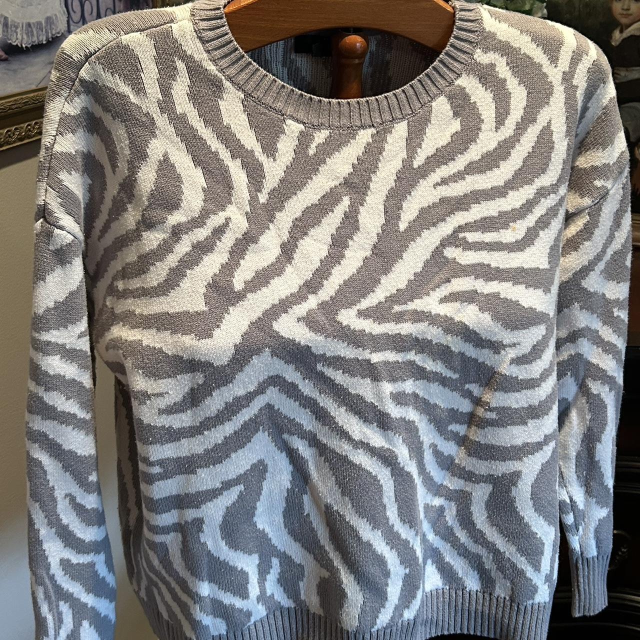 Jason Wu Women's Sweater - Grey/Blue - L – J Jaso… - image 1