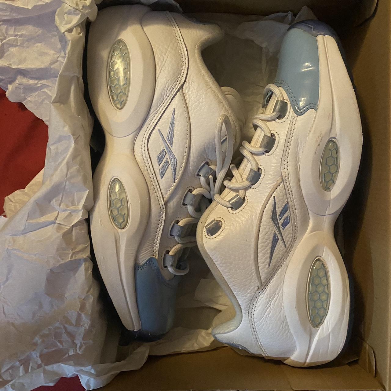 reebok question low carolina blue