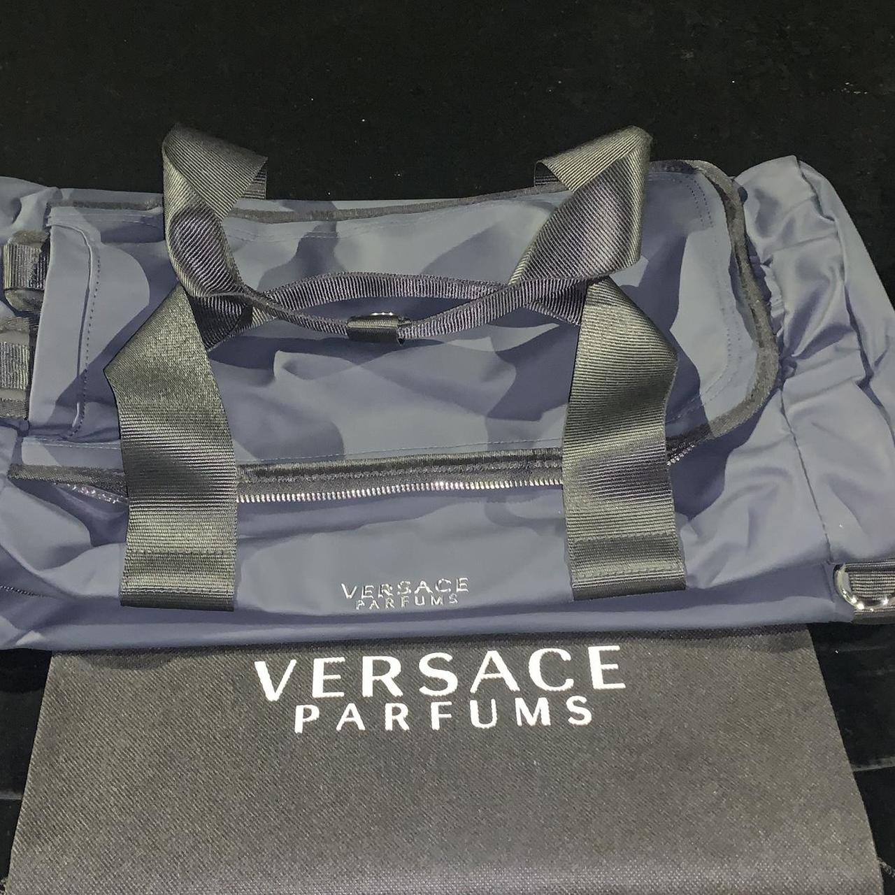 Versace duffle bag hotsell