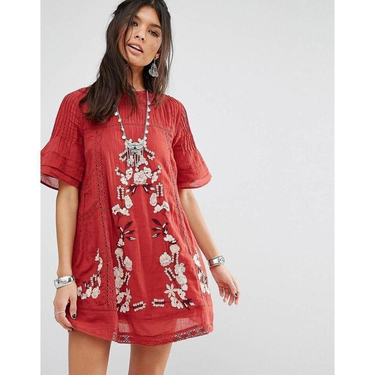 Free people victorian mini dress best sale