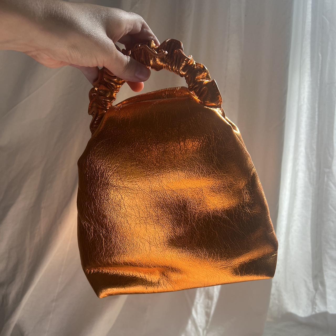 Orange bag topshop shop