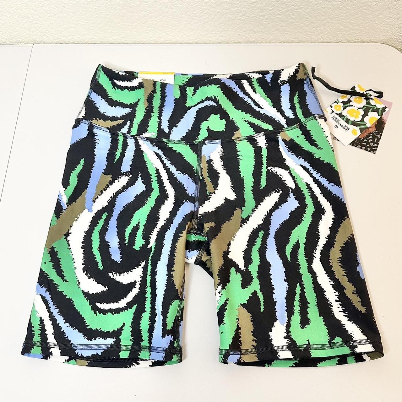 nike zebra biker shorts