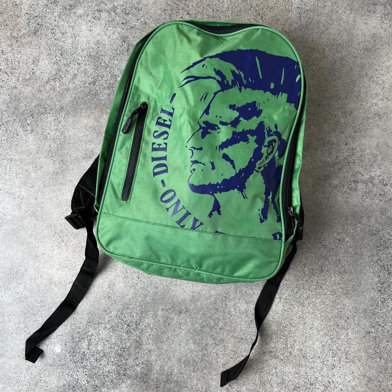 Vintage diesel backpack Condition 8/10 - Depop