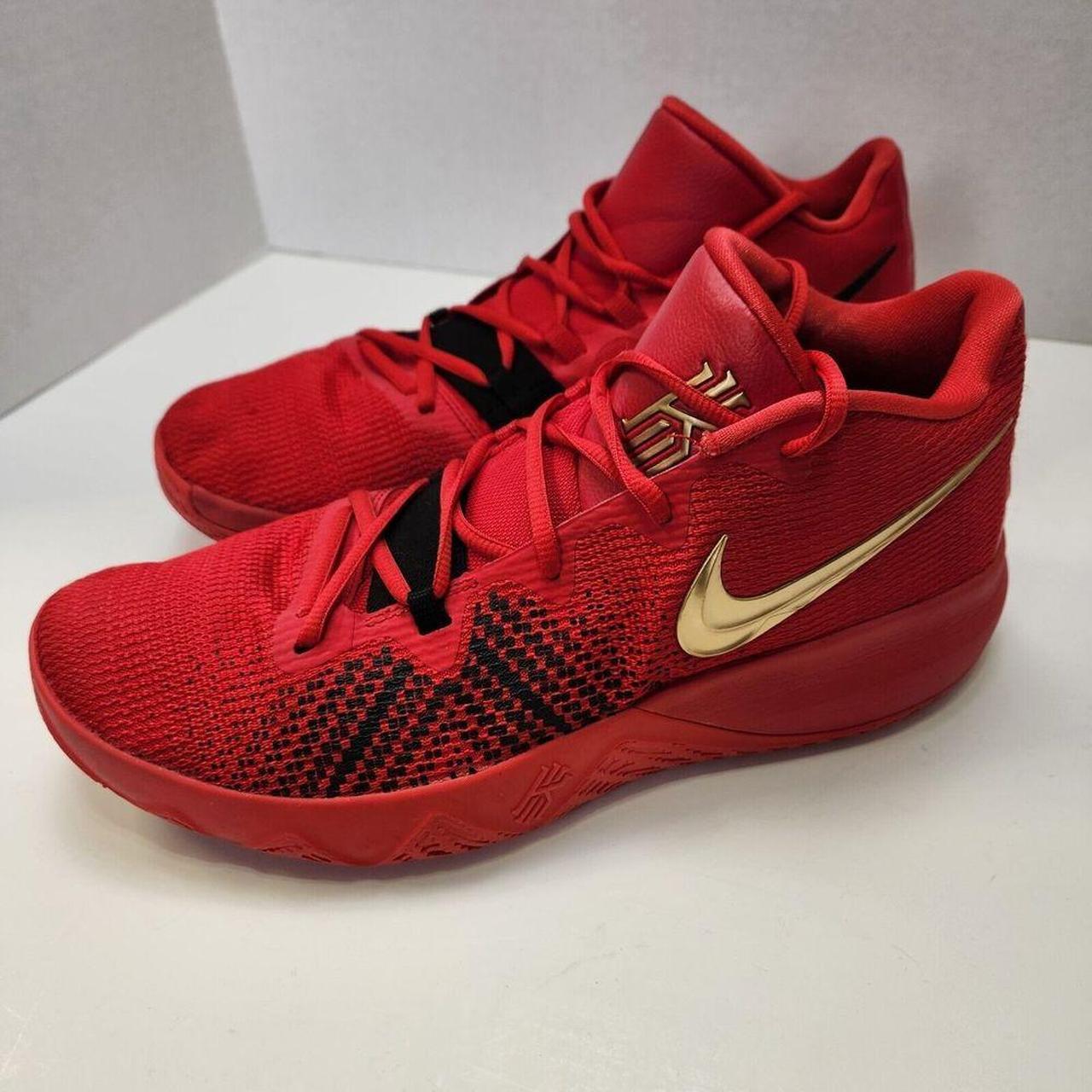 Nike Kyrie Flytrap University Red Gold Mens 12. Depop