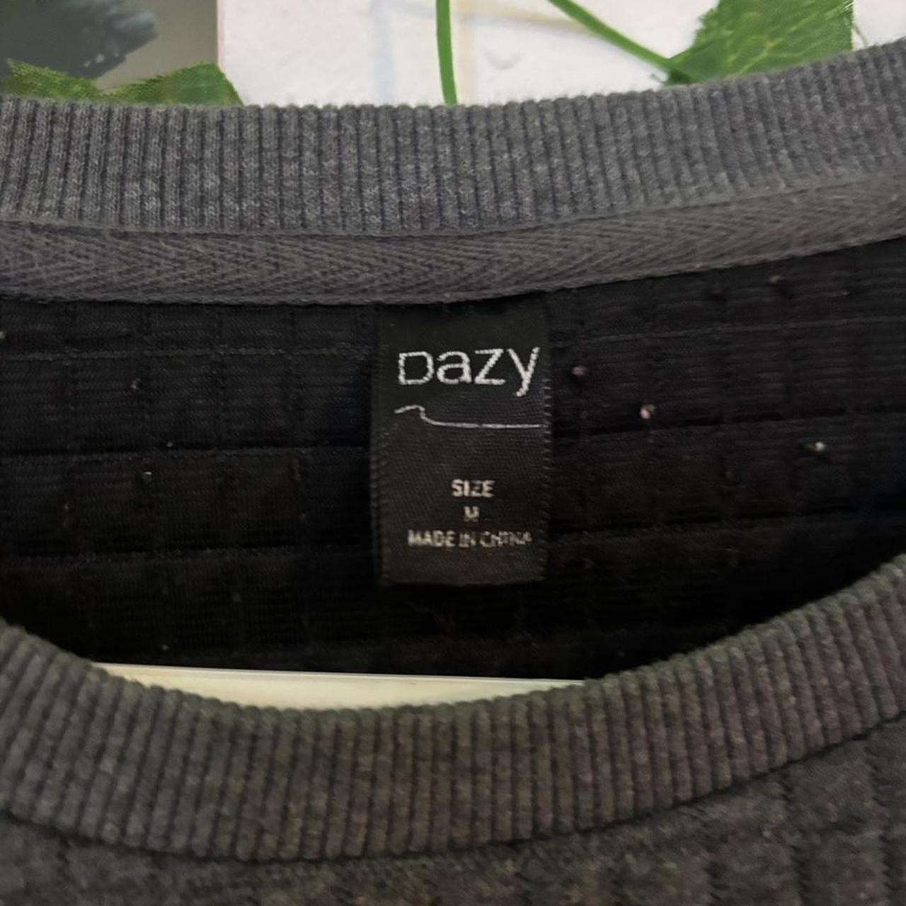 DAZY Women's Sweater - Grey - M – dazy comfy #ove… - image 3