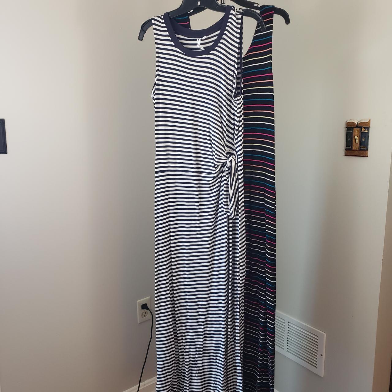 Cable Gauge Bundle of 2 Striped Maxi Dresses It s. Depop