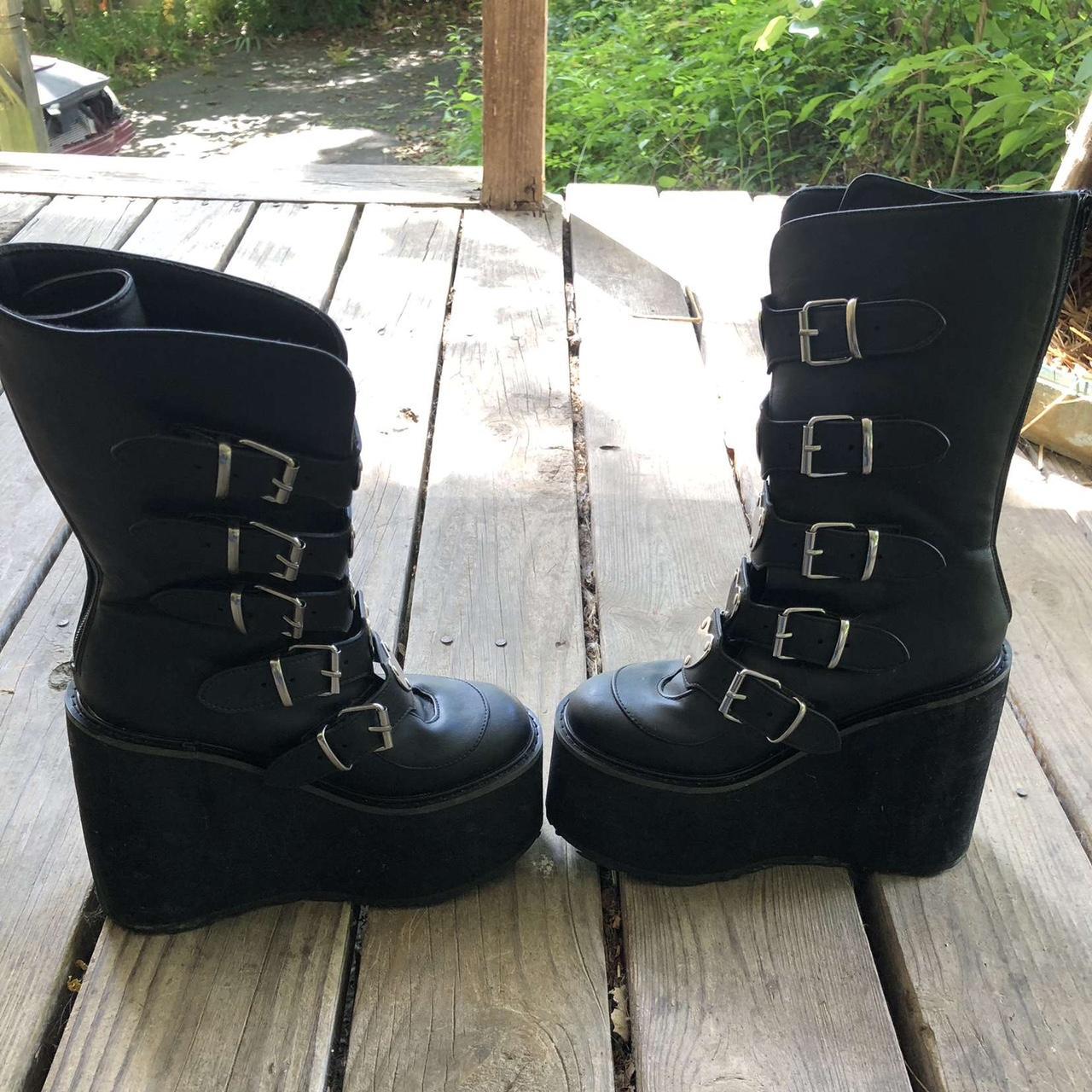 demonia “swing-230” platform boots size Depop