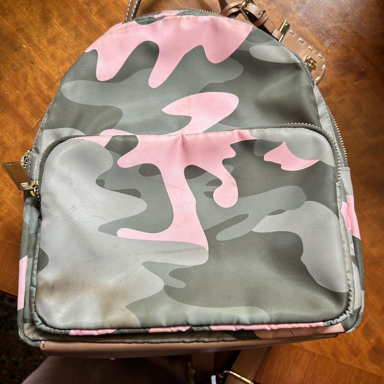 Pink camo mini backpack on sale