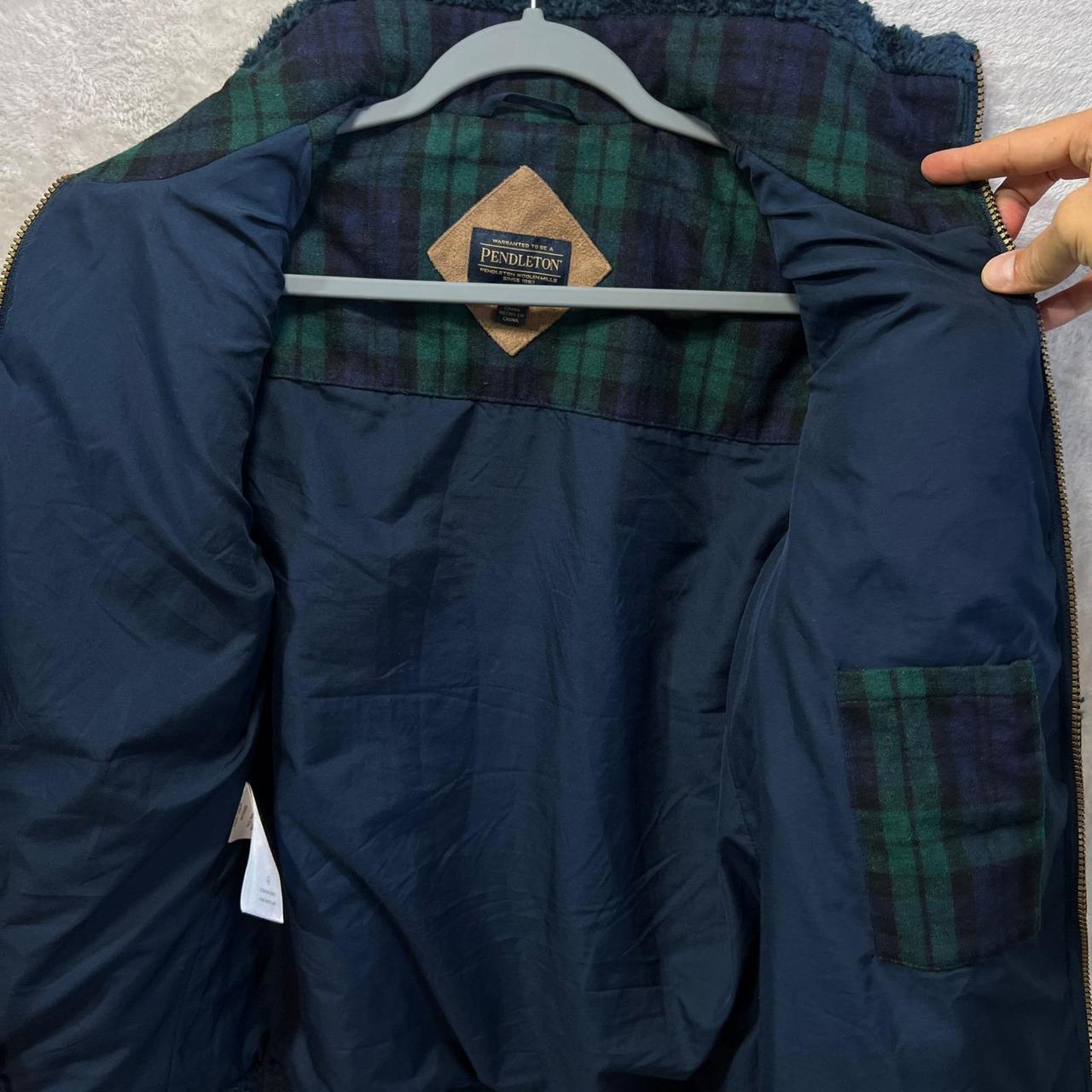 Pendleton Men's Lightweight Jacket - Blue/Green -… - image 6