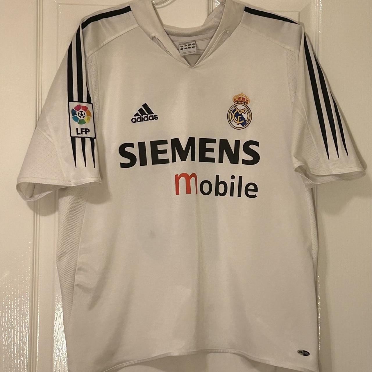 adidas REAL MADRID 「FIGO 10」　M　deadstock 2025-26 Real Madrid adidas 1/4 Zip Training Top