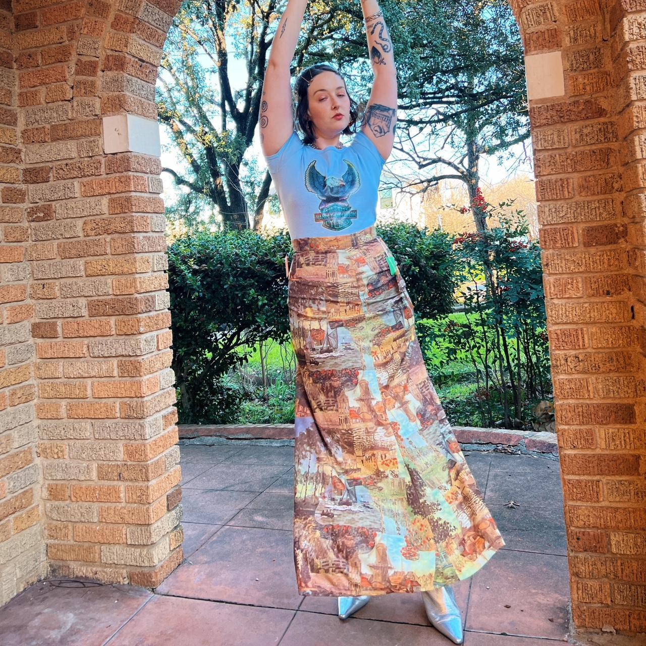 Maxi skirt 1970s sale