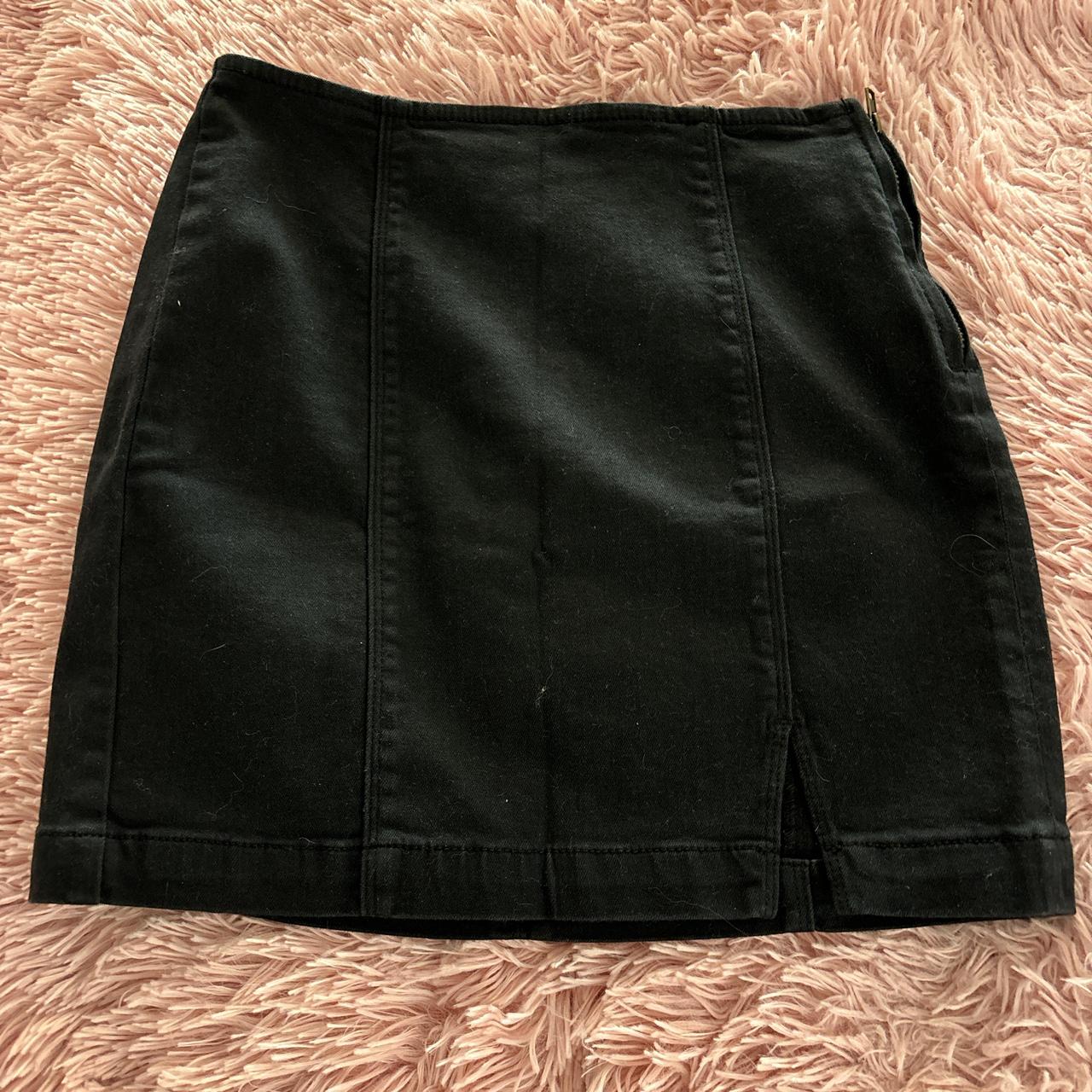 PacSun Women's Skirt - Black - 0 – Pacsun Black denim mini skirt size 23 …