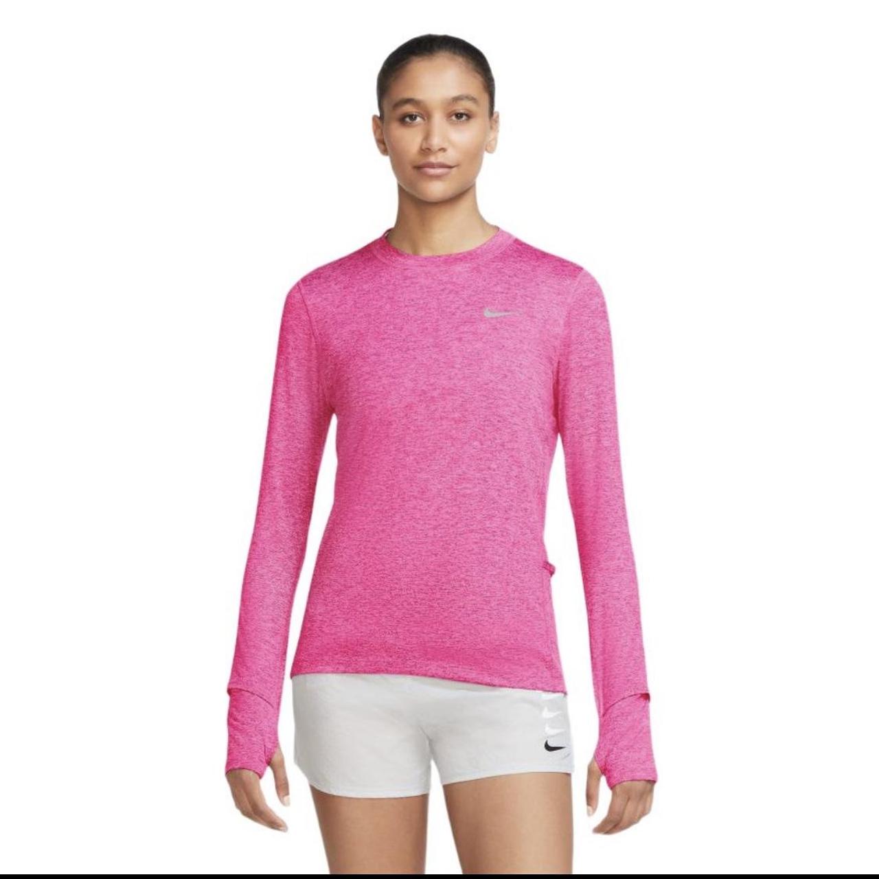 Nike women's element long sleeve running shirt best sale