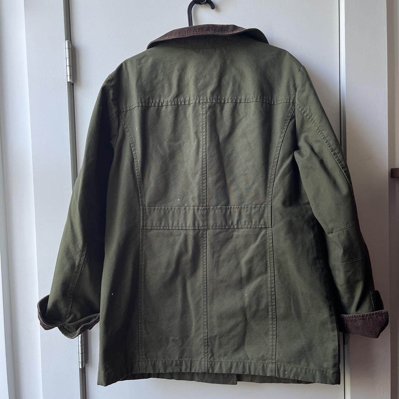 L.L. Bean Adirondack Barn Coat Flannel Lined Women's... Depop