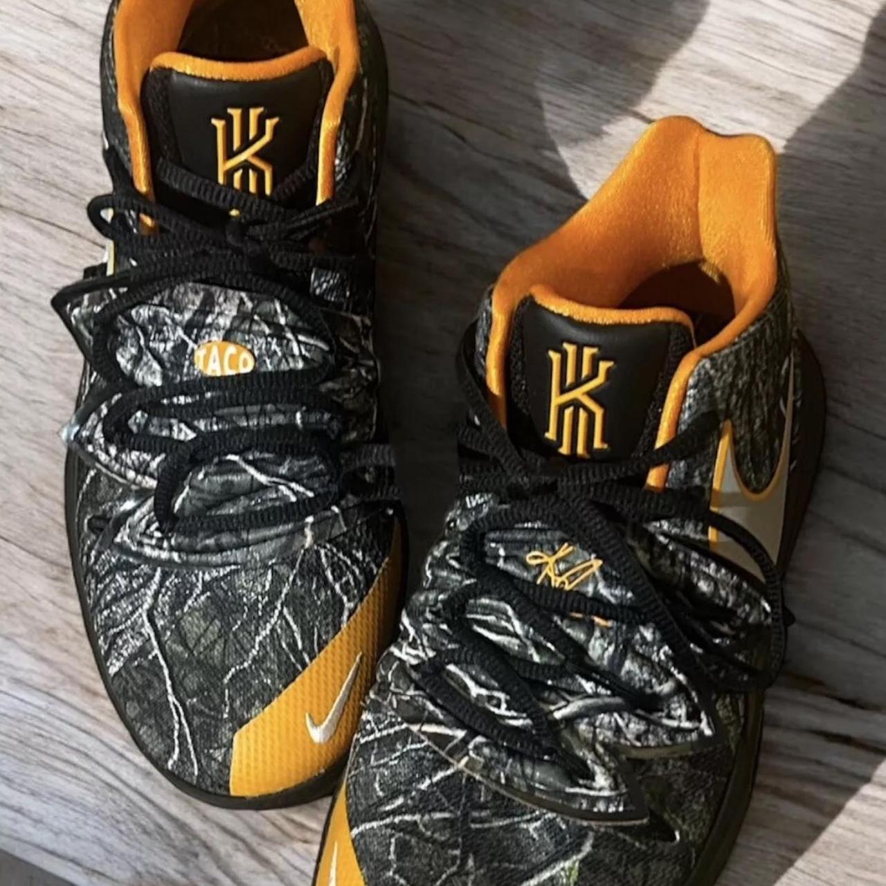 Nike Kyrie 5 Taco Kids GS Camo Orange Basketball