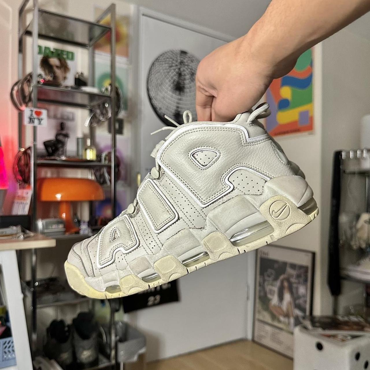 Nike Air More Uptempo Light Bone Size UK8 Used