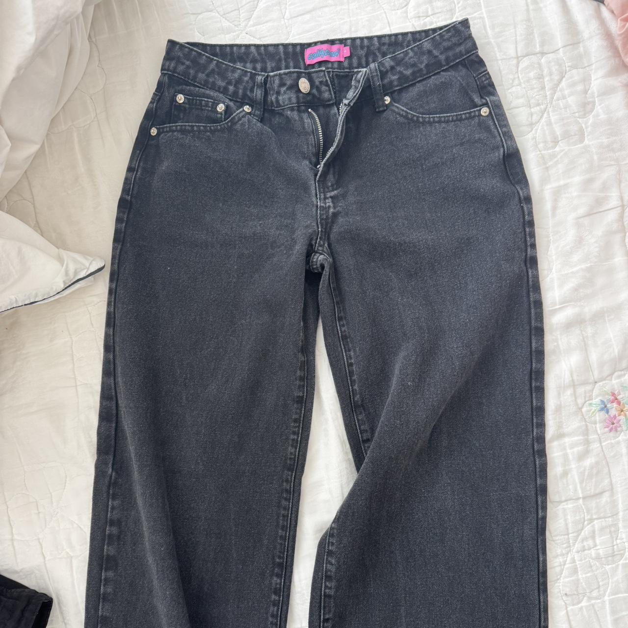 Edikted Women's Jeans - Black - S – Edikted black… - image 1