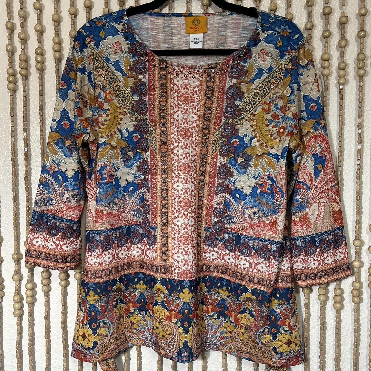 Ruby Rd. Women's Blouse - Multi - M – Ruby Rd. Mu… - image 1