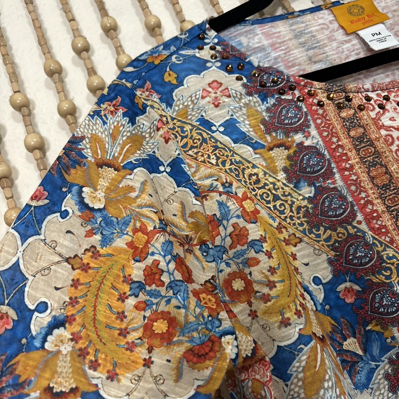 Ruby Rd. Women's Blouse - Multi - M – Ruby Rd. Mu… - image 3