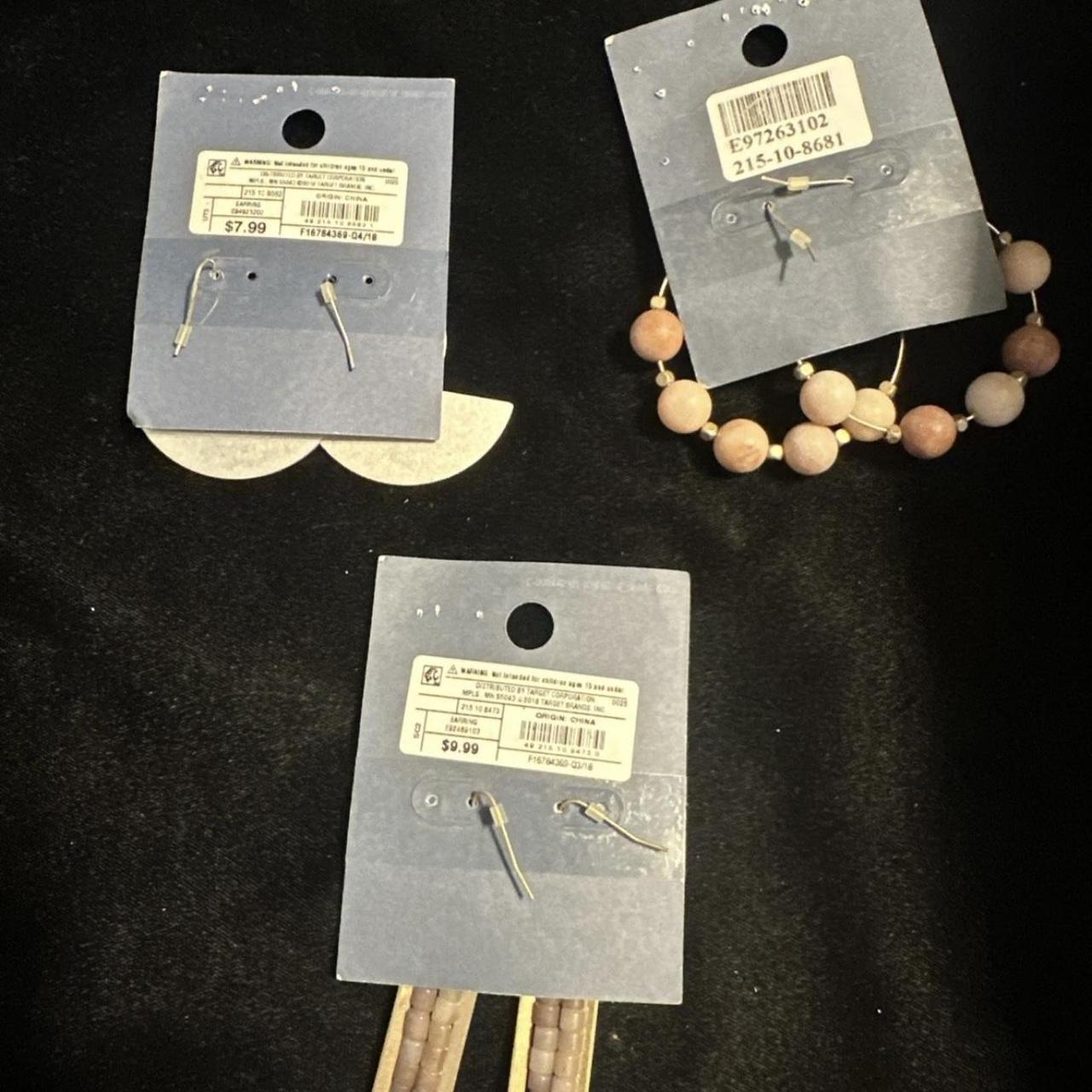 Universal Thread Women's Earrings - Multi/Brown –… - image 2