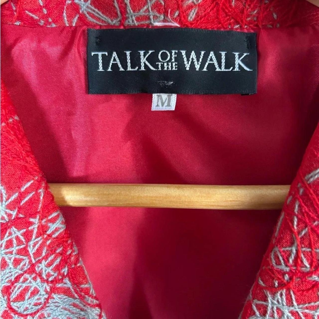 Women's Jacket - Red/Black - M – Patchwork Jacket… - image 3