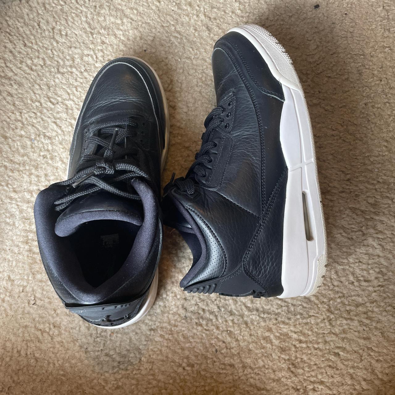 jordan 3s all black