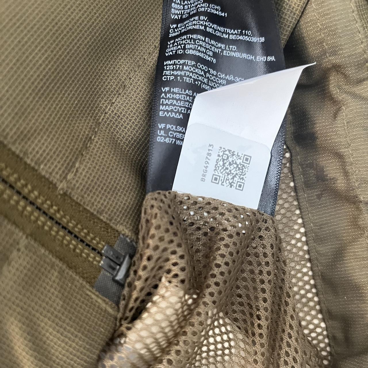 The North Face khaki waterproof hooded jacket. Mint... - Depop