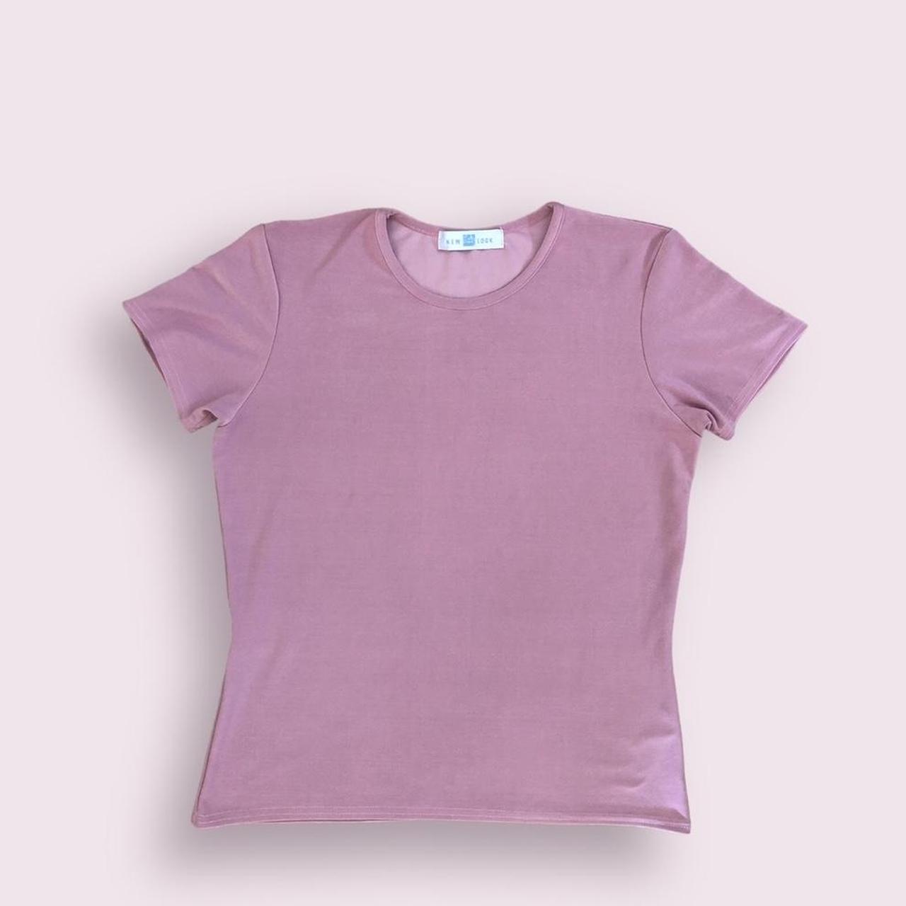 New look pink t hot sale shirt