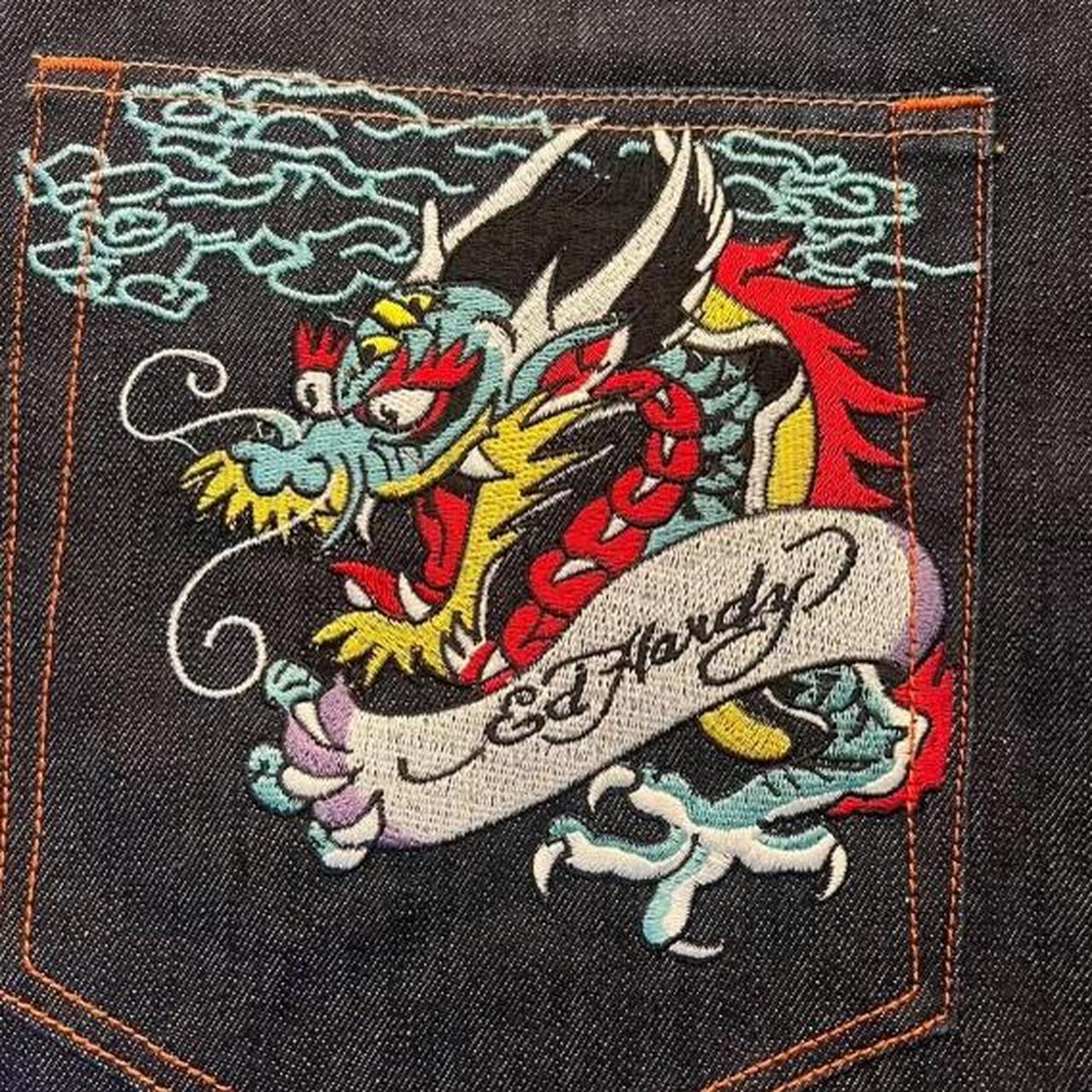 Ed hardy pants Size:34x34 Baggy fit DM ME BEFORE... - Depop