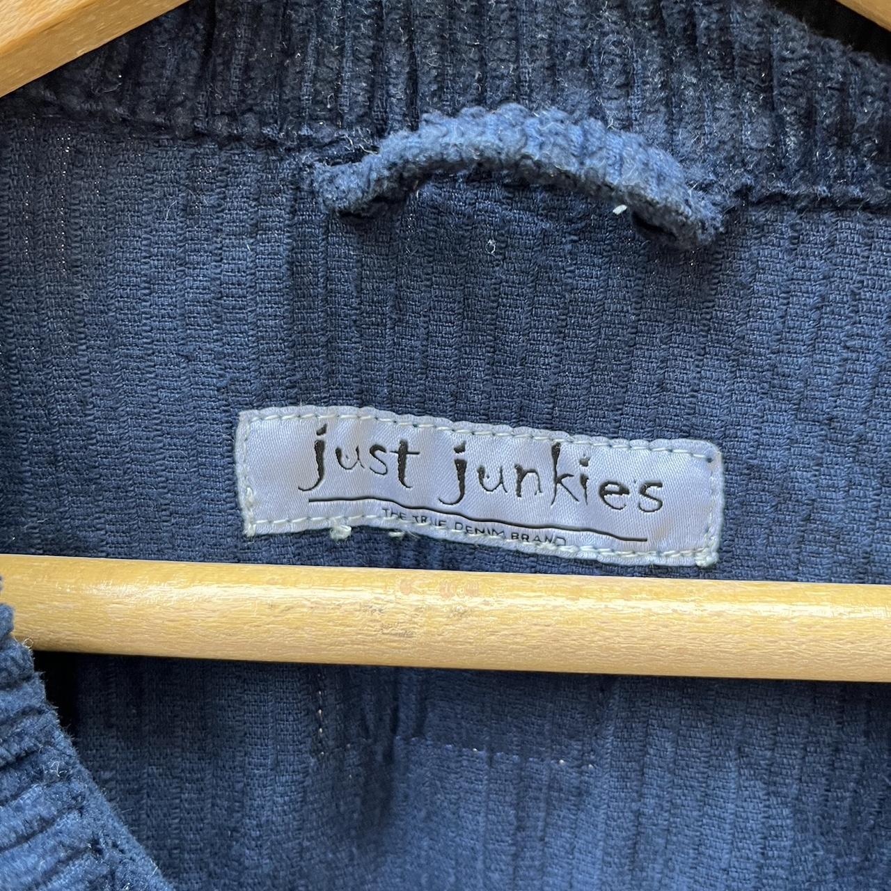 Just junkies thick cord courduroy overshirt jacket Depop