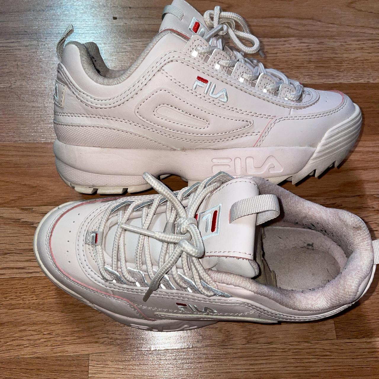 Fila shiny trainers hotsell