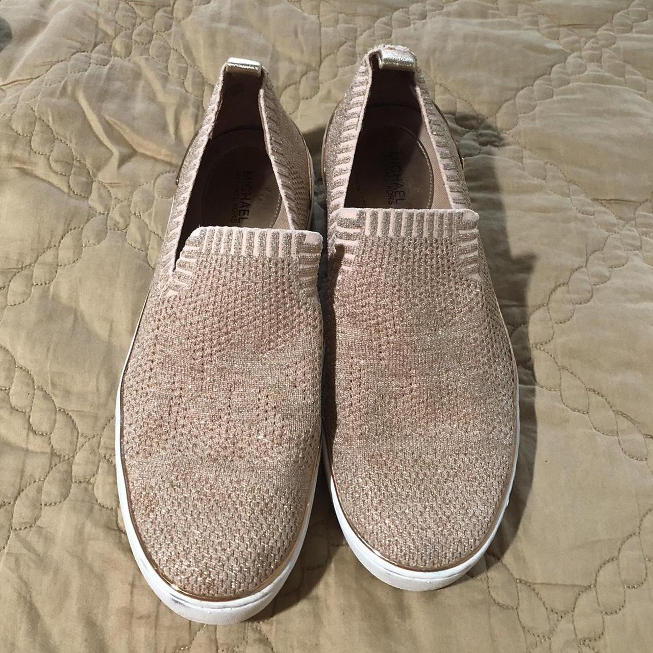 Michael Kors Skyler Slip Ons Rose Gold Size US