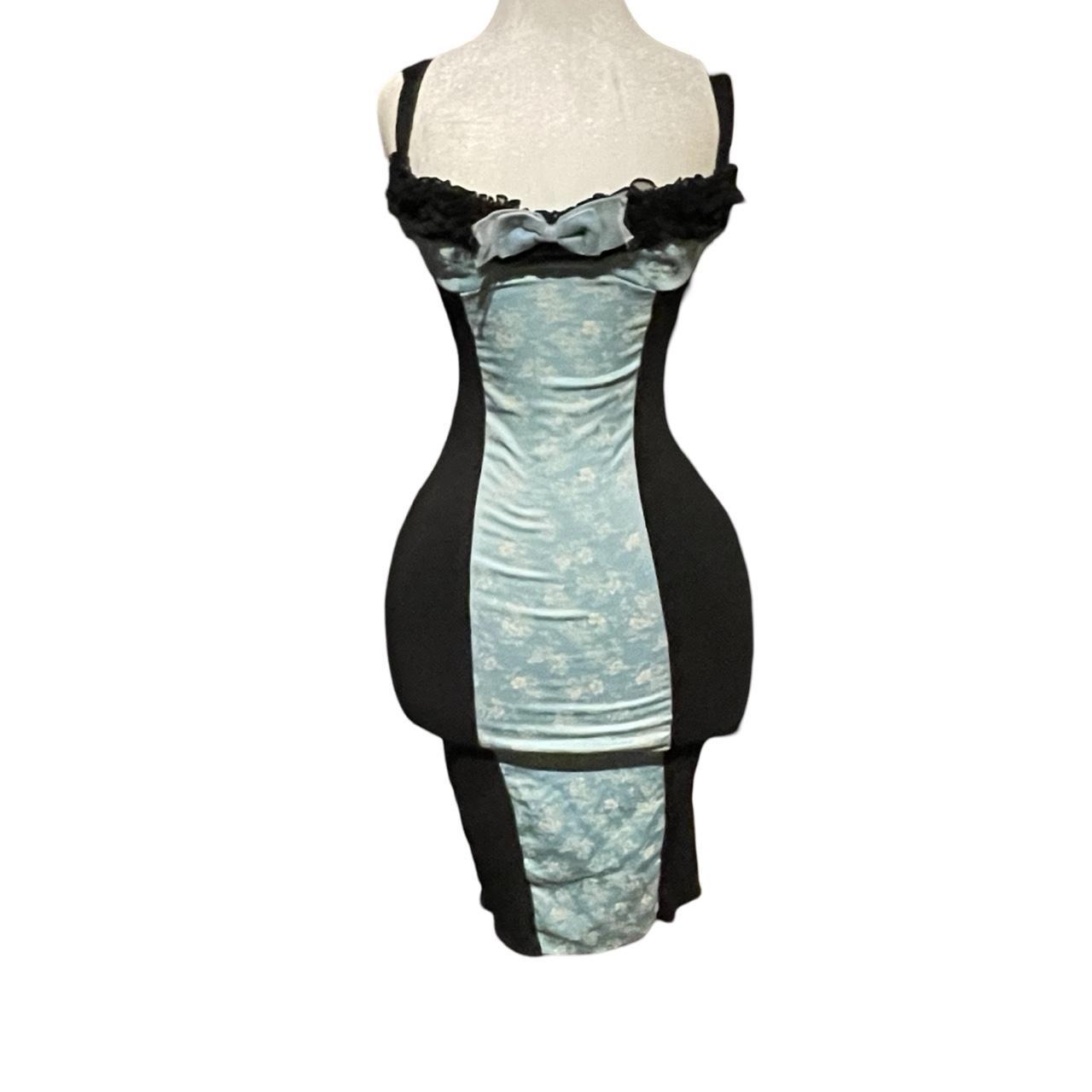 Wheels and Dollbaby Floral Dress, Cream, Baby Pink and Blue